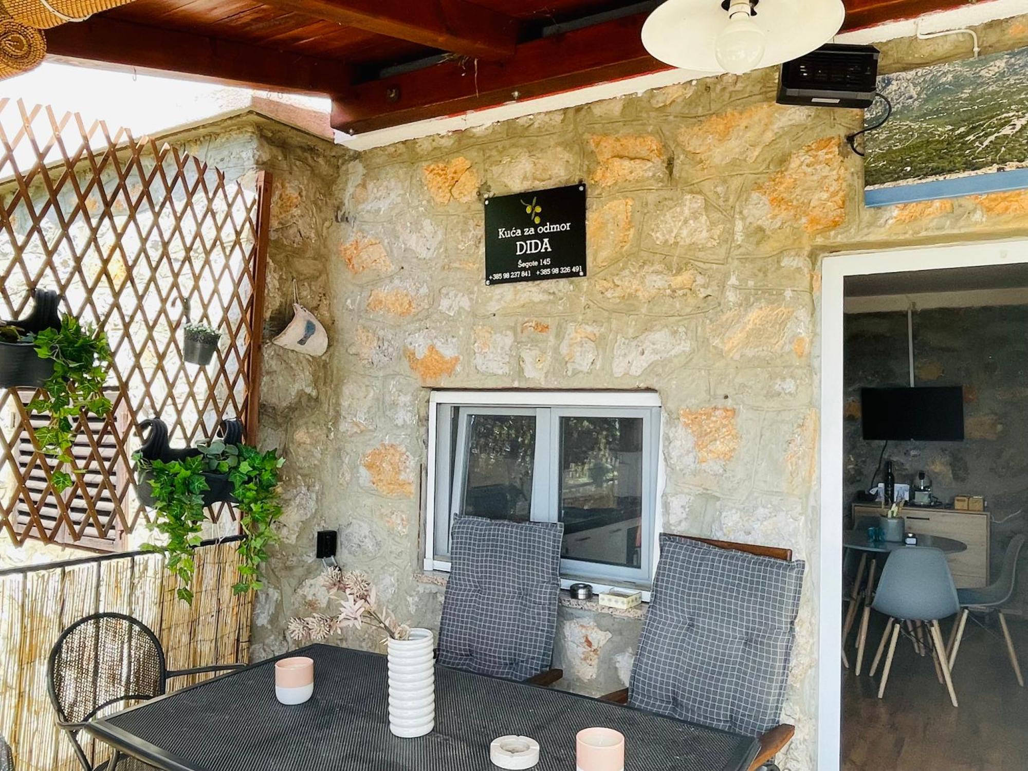 Villa Kuca Za Odmor “Dida” Stinica Exterior foto