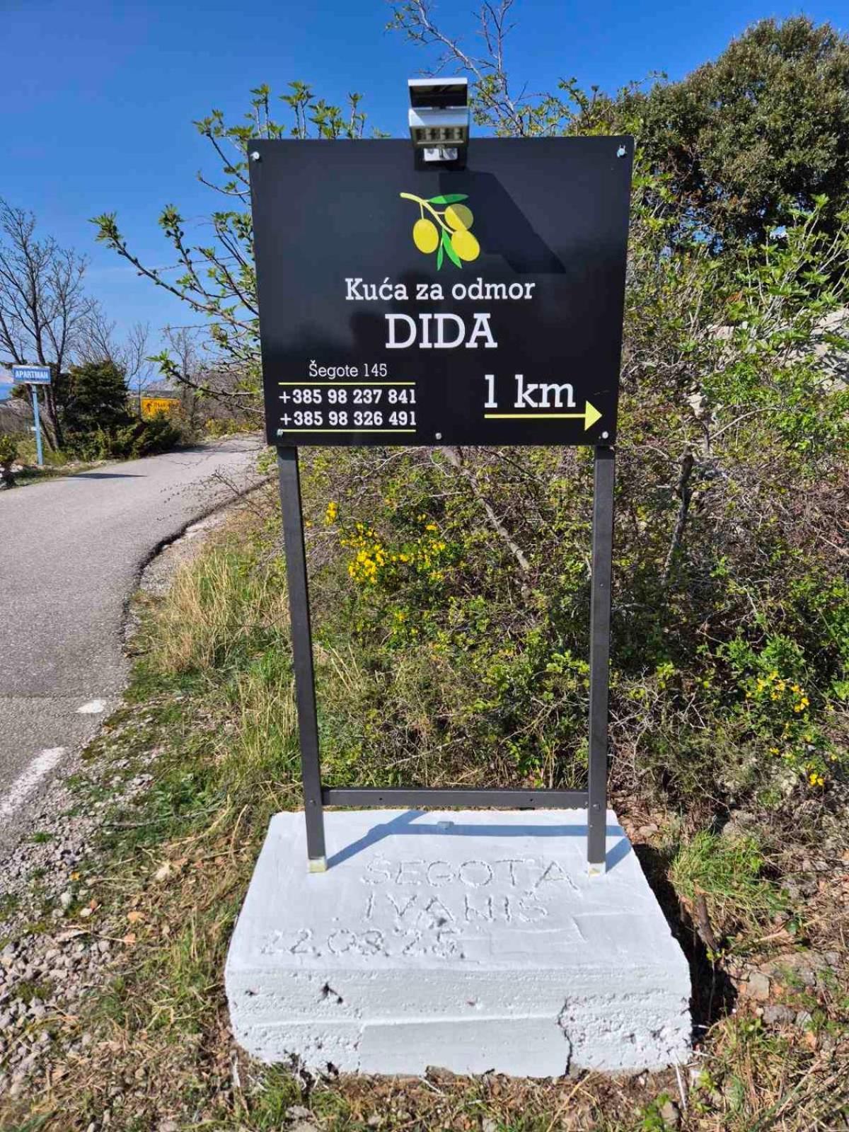 Villa Kuca Za Odmor “Dida” Stinica Exterior foto